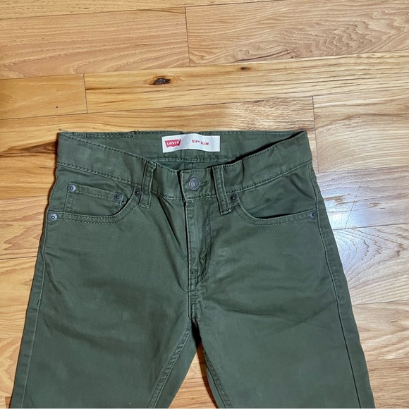 Levi’s 511 Slim Green Skinny Jeans Sz 10 Regular - Picture 4 of 7